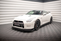 Nissan GTR R35 Facelift 2011-2016 Frontsplitter + Splitters V.1 Maxton Design